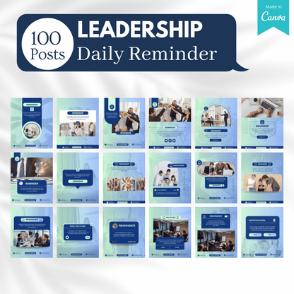 1000+ Leadership Bundle - Social Media Templates