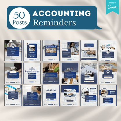 500 Accountant Template - Social Media Templates