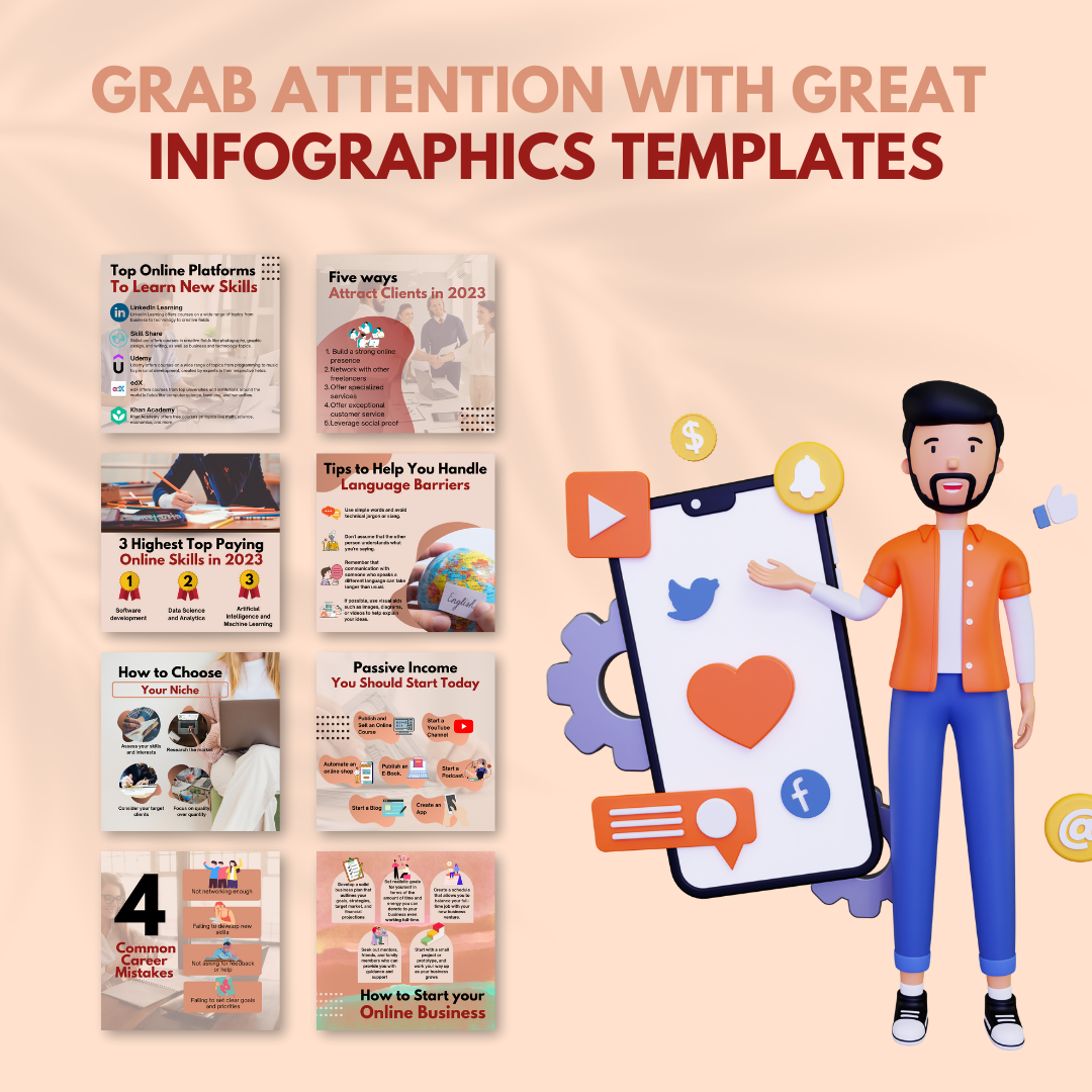 Freelancer Coach - Social Media Templates