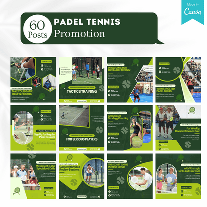220 Padel Tennis Posts - Social Media Posts