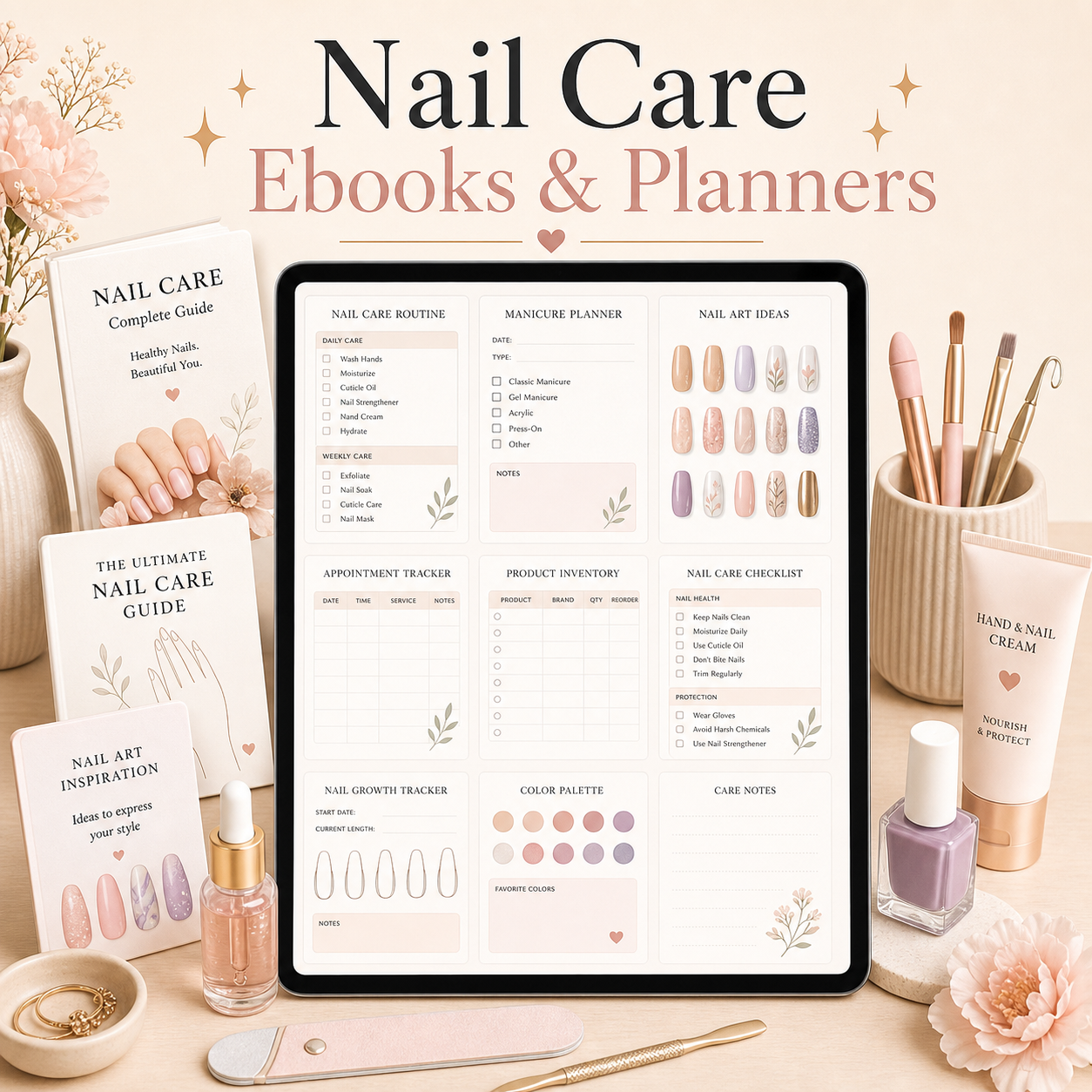 Nail Care Ebooks & Planners