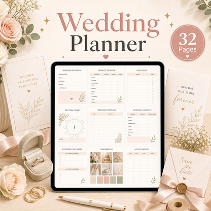 Wedding Planner - 32 Pages