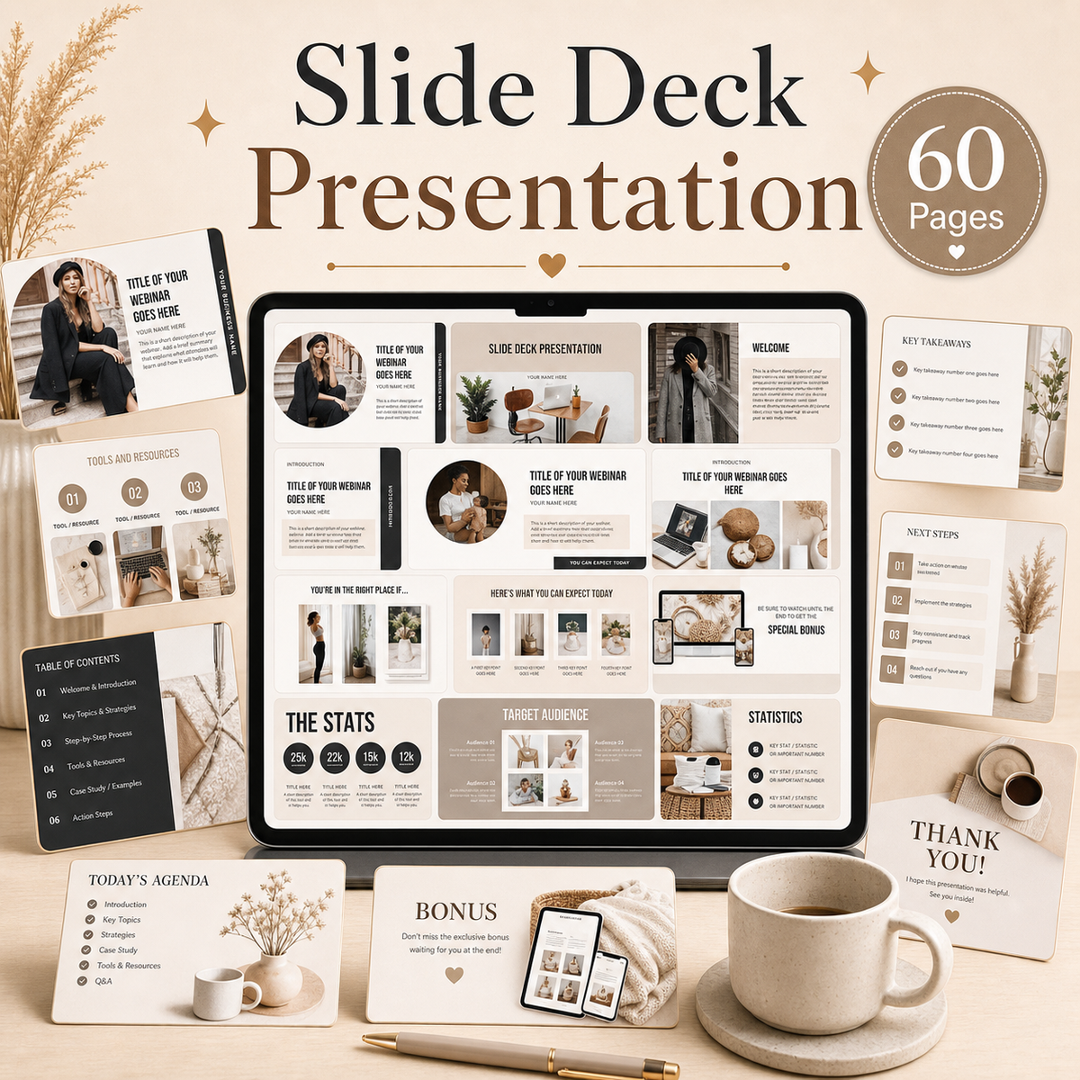 Slidedeck Presentation - 60 pages