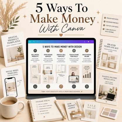 5 Ways To Make Money With Canva