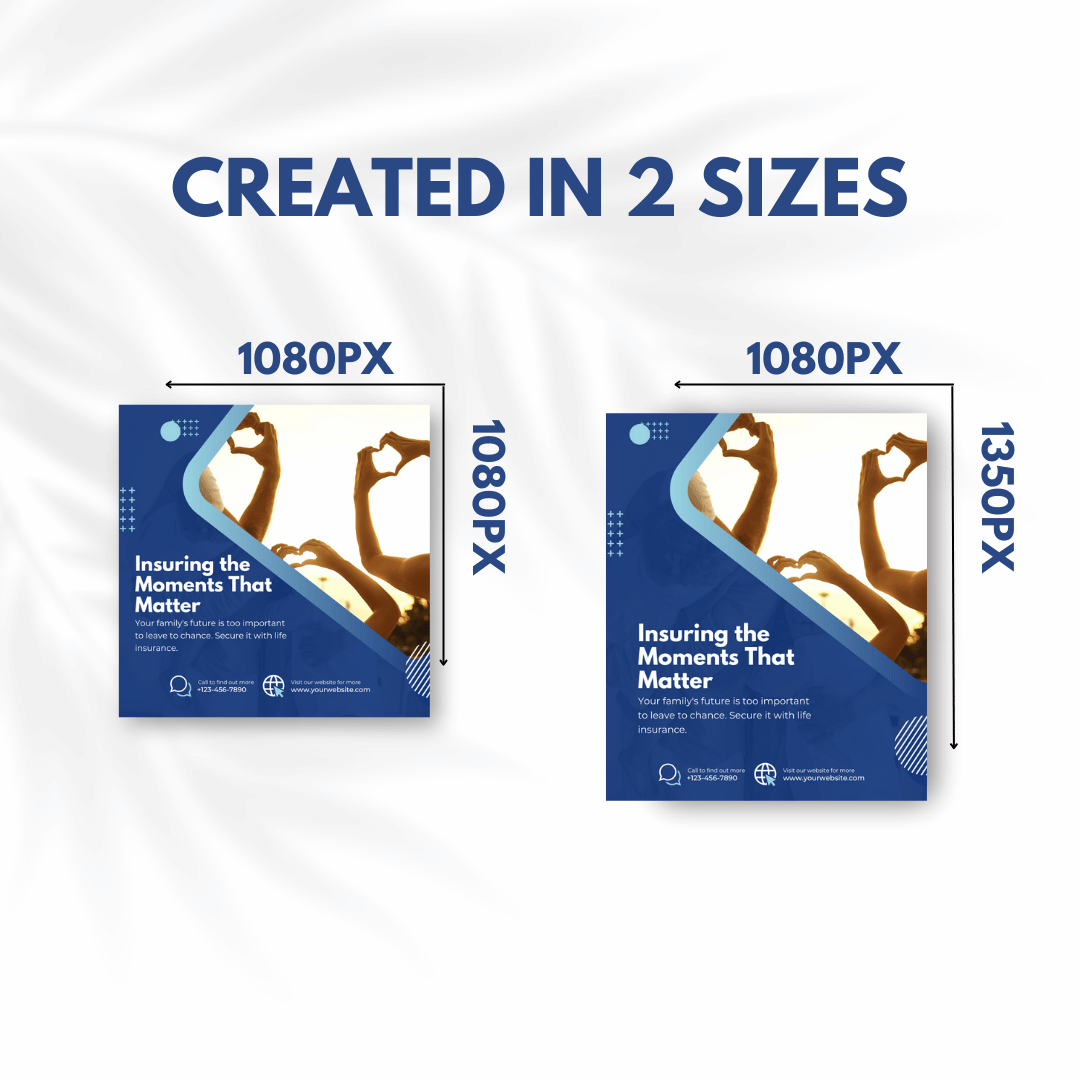 220 Life Insurance Posts - Social Media Templates