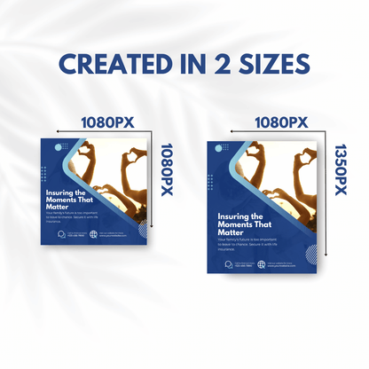 220 Life Insurance Posts - Social Media Templates