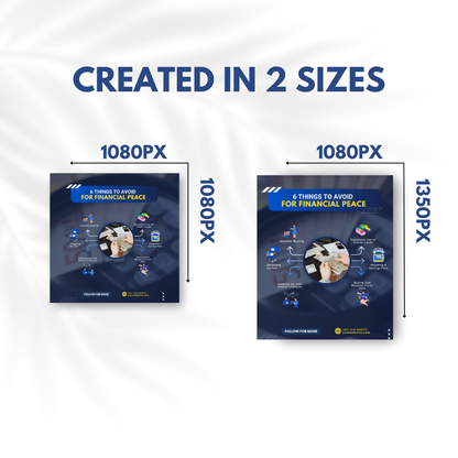 600 Personal Finance - Social Media Templates