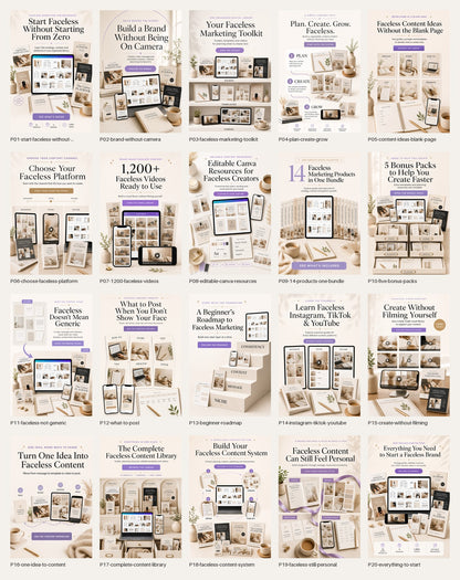 Promotional Pinterest pin previews